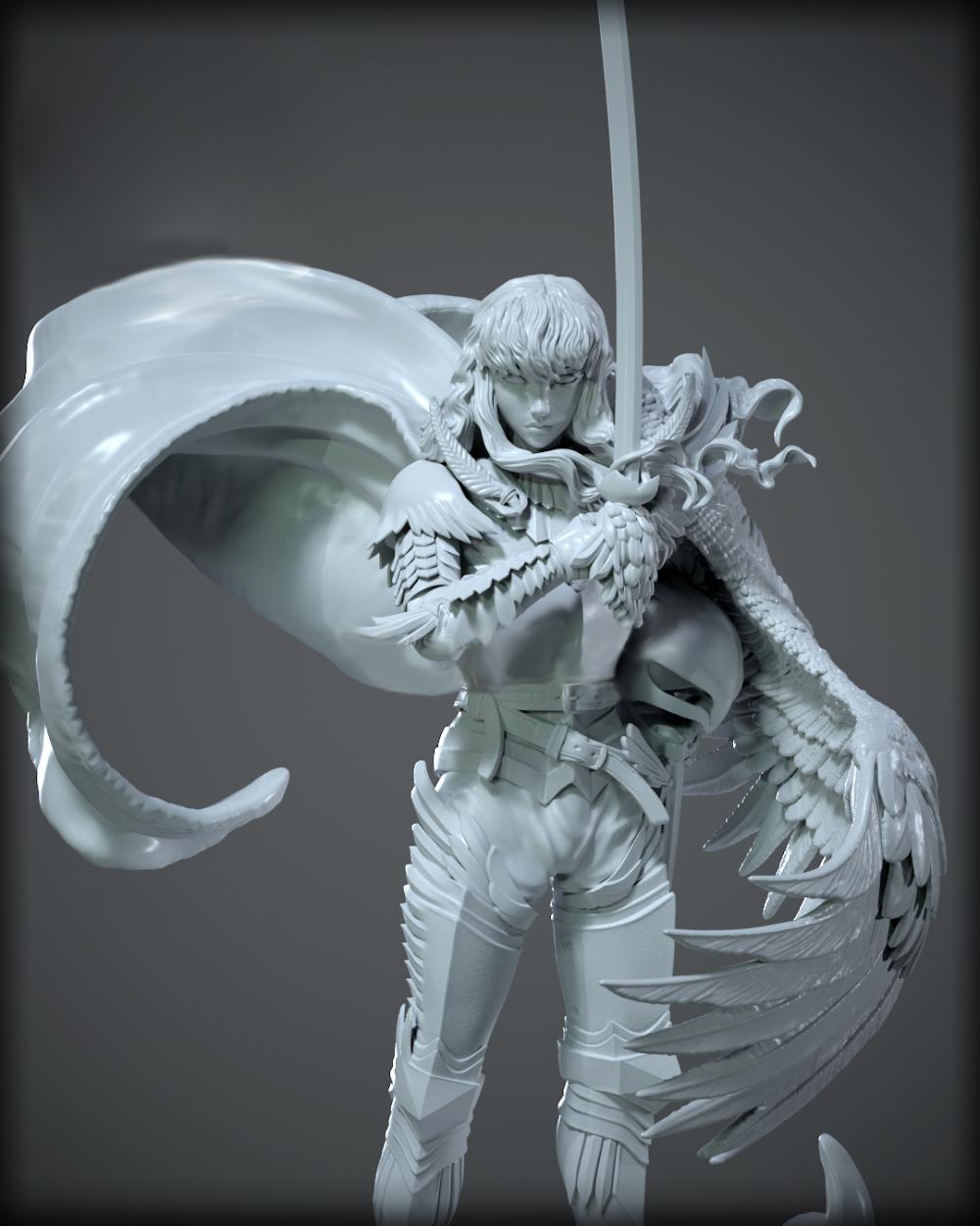 剑风传奇 格里菲斯3D打印模型