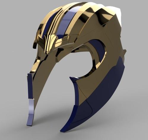 面具 灭霸 头盔3D打印模型