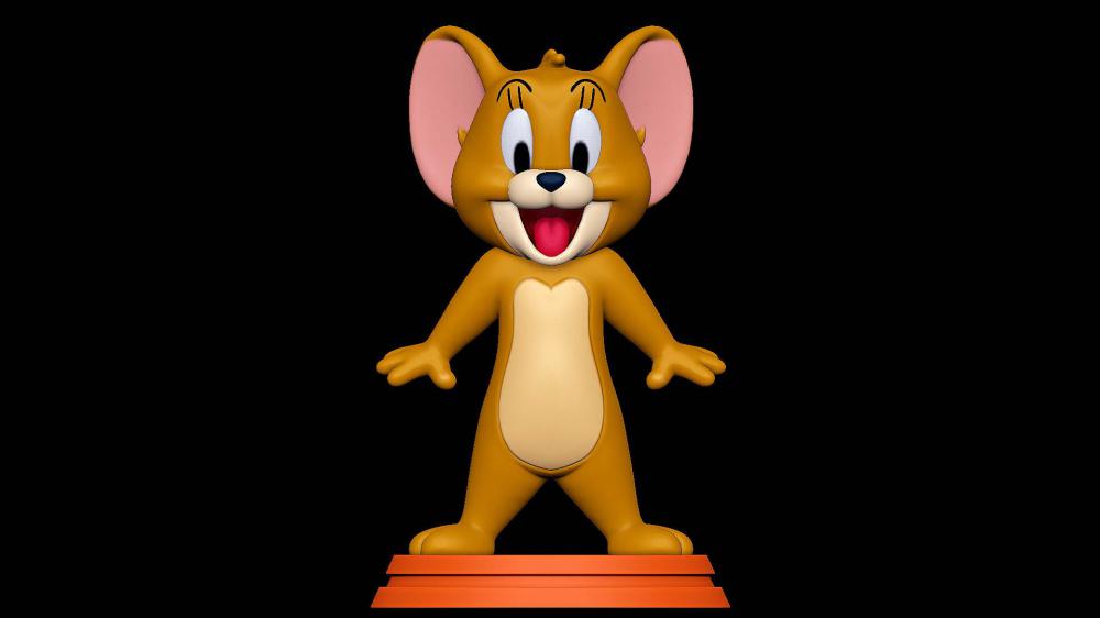 杰瑞 猫和老鼠3D打印模型