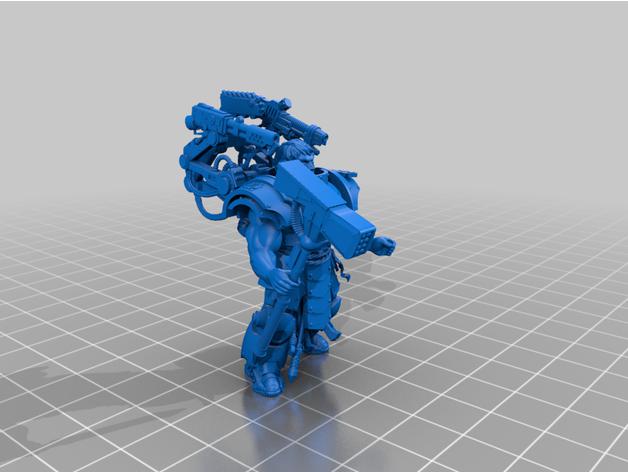战锤40K马努斯3D打印模型