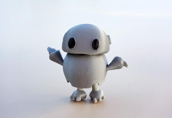 微型关节机器人3D打印模型