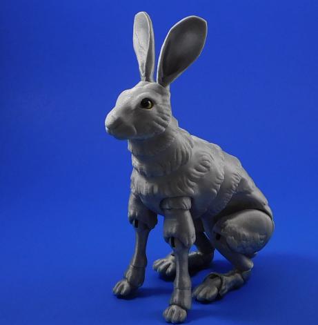 BJD兔子3D打印模型