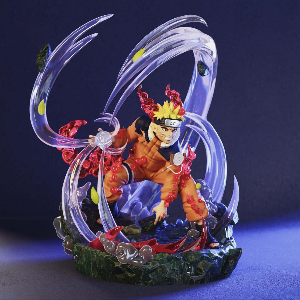 漩涡鸣人 火影忍者3D打印模型