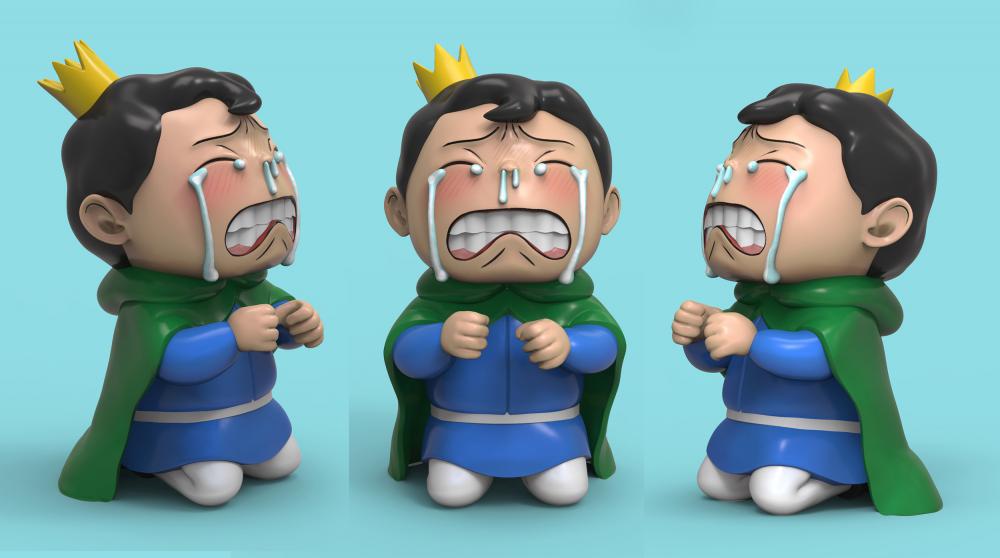 国王排名 波吉3D打印模型