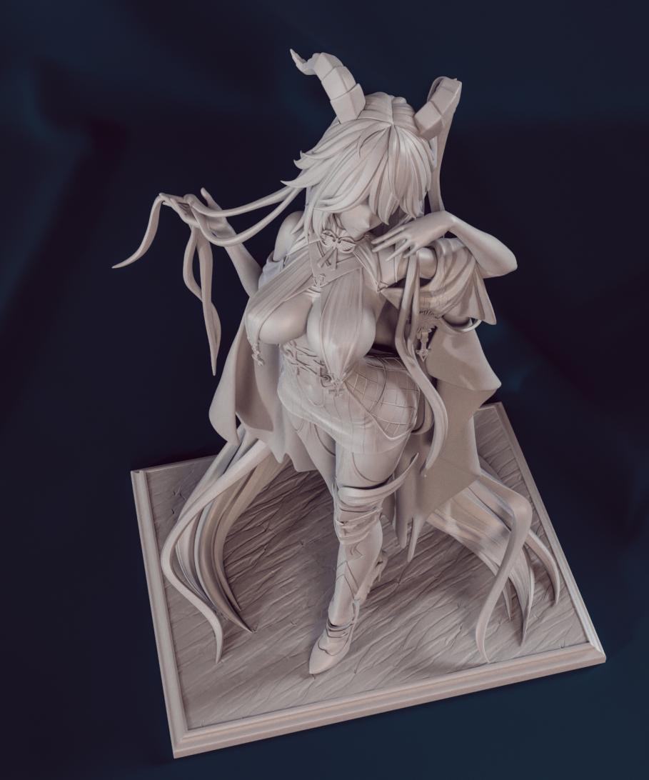 碧蓝航线埃吉尔3D打印模型