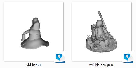 比比3D打印模型