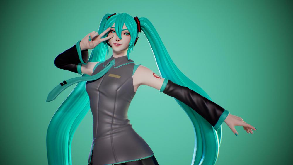 初音3D打印模型