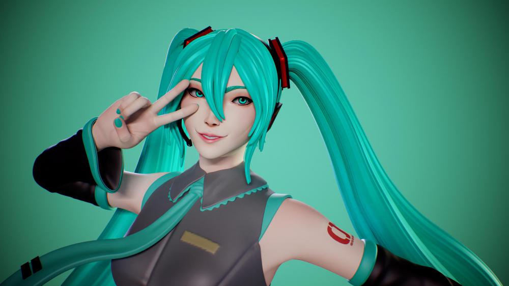 初音3D打印模型