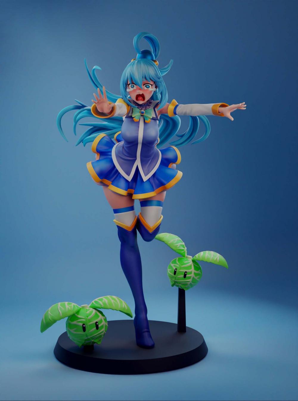 阿克娅 《为美好的世界献上祝福！》3D打印模型