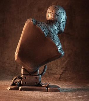 蜘蛛侠半身像 3D打印模型