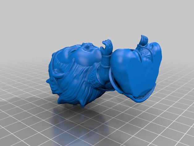 孙悟空3D打印模型