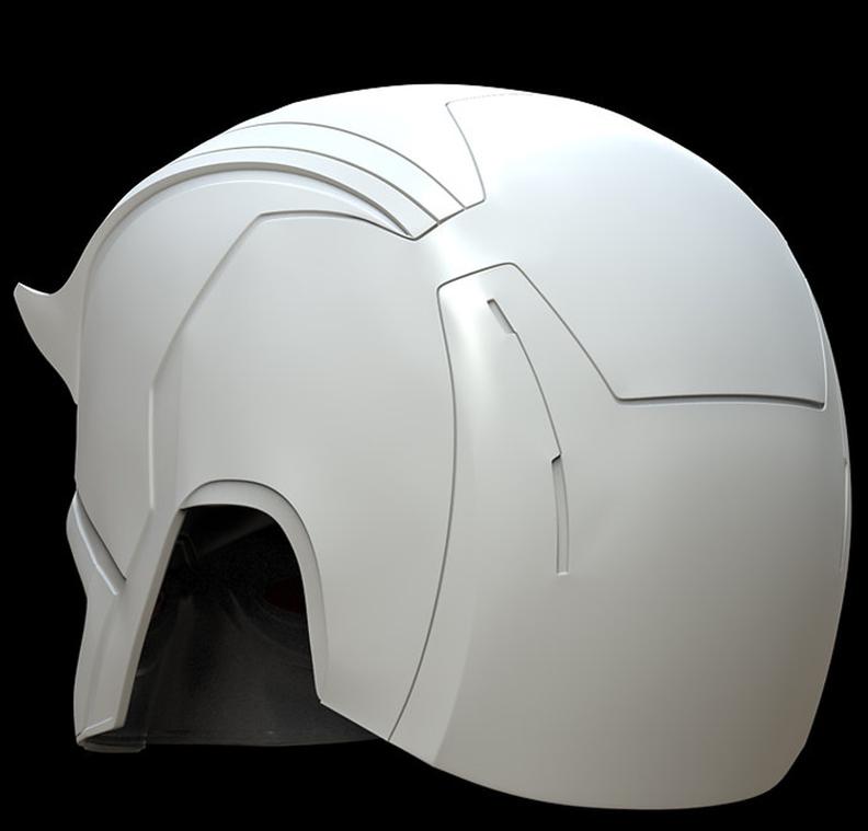 漫威：夜魔侠 超胆侠 1:1可穿戴头盔3D打印模型