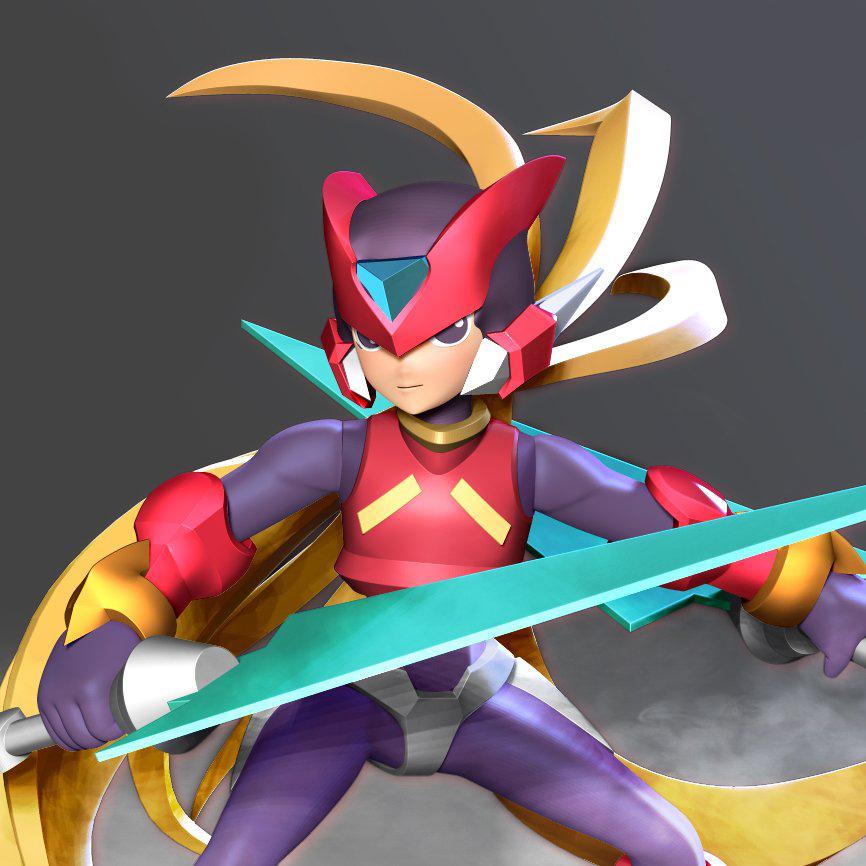 洛克人   Zero 洛克人 X3D打印模型