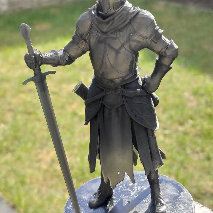 中世纪骑士3D打印模型