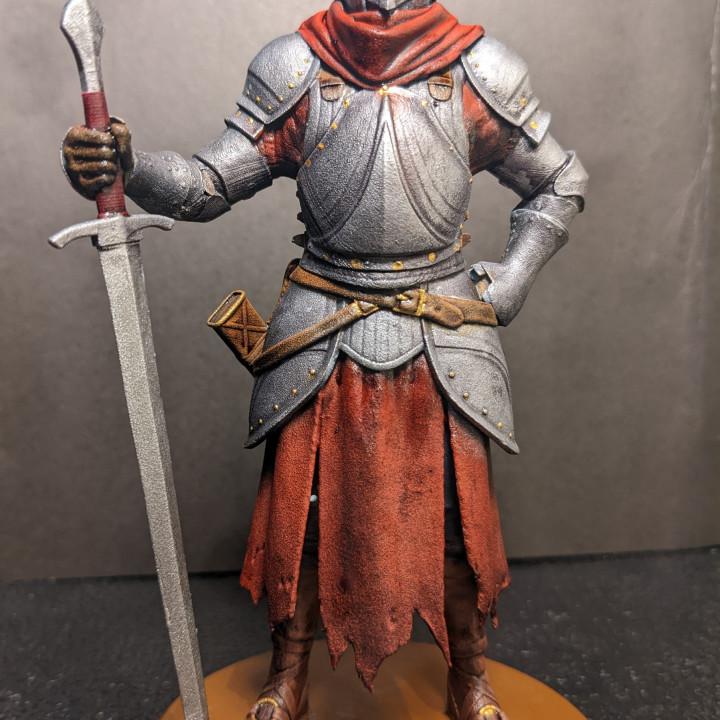 中世纪骑士3D打印模型