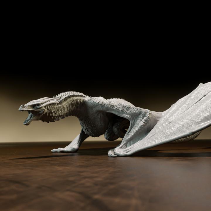 “黑党”巨龙--叙拉克斯3D打印模型