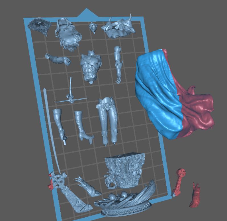 吸血鬼猎人D 贵公子 竹谷隆之3D打印模型
