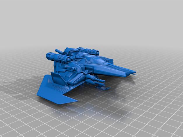 战机3D打印模型