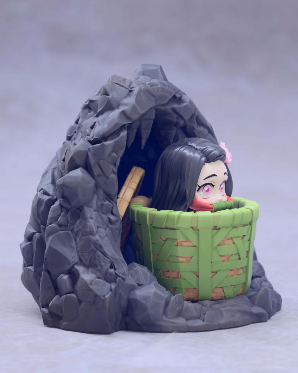 祢豆子 Q版3D打印模型