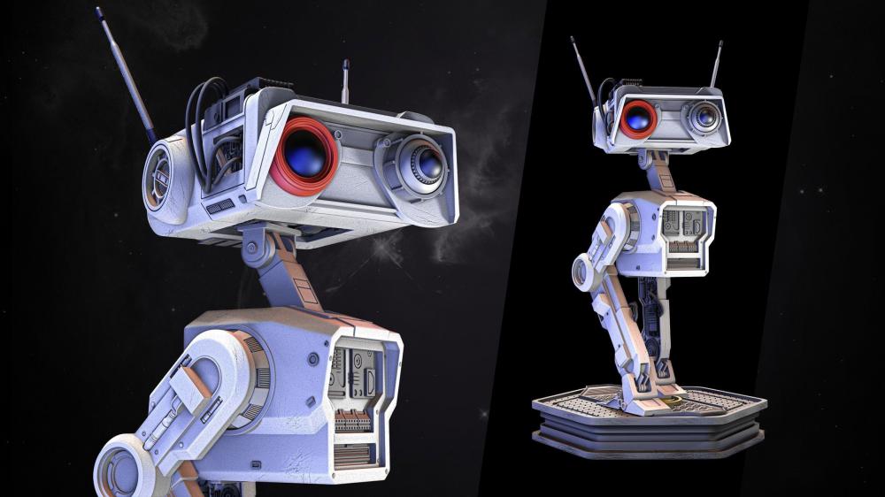 BD1机器人3D打印模型