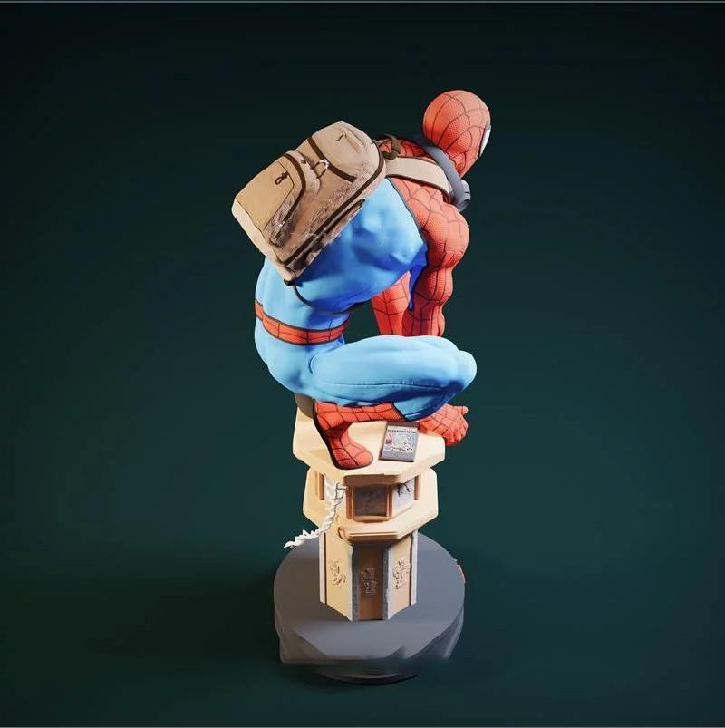 蜘蛛侠3D打印模型