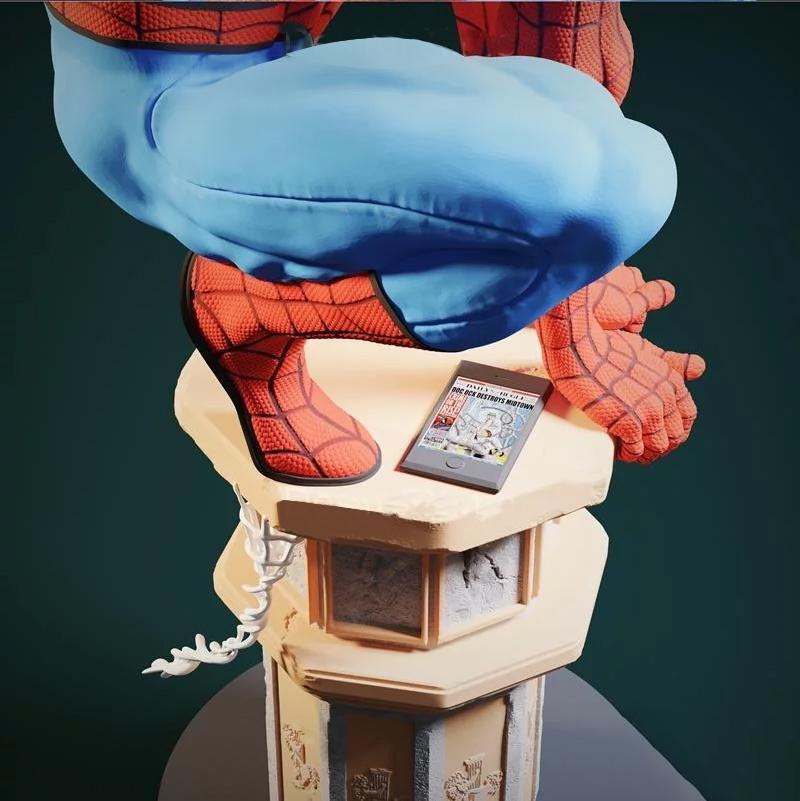 蜘蛛侠3D打印模型