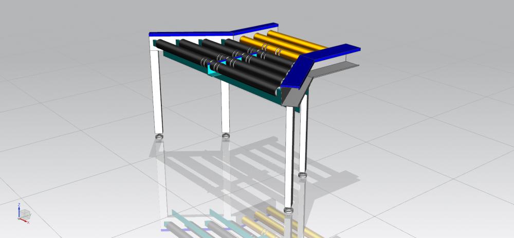 传送轨道3D打印模型