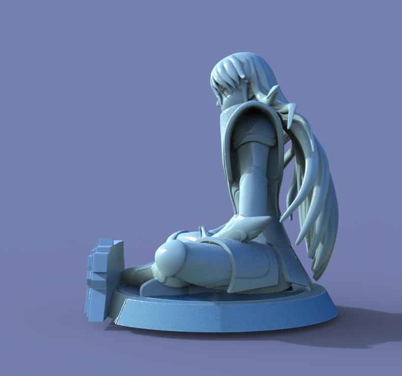圣斗士星矢 沙加 处女座3D打印模型