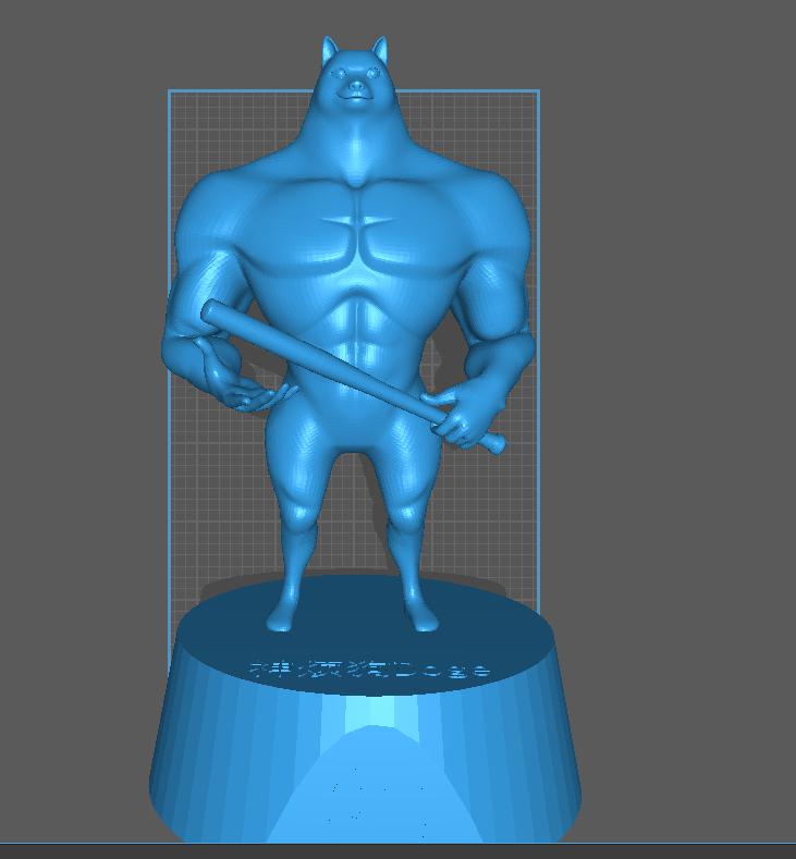 神烦狗Doge3D打印模型