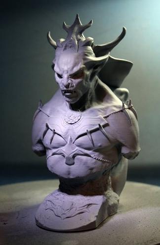 黎明守卫吸血鬼领主3D打印模型