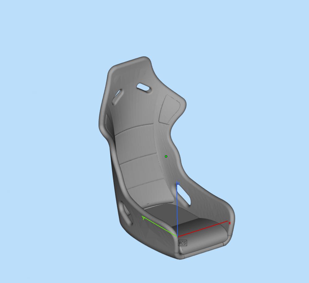 汽车座椅3D打印模型