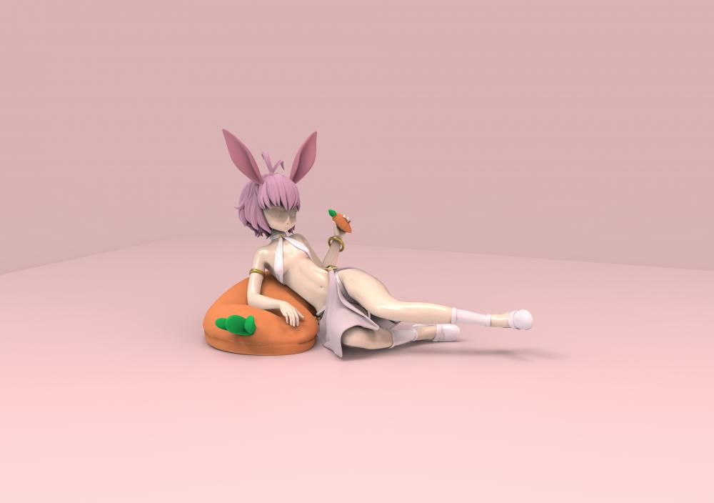 塞尔维《异世界魔王与召唤少女的奴隶魔术》3D打印模型