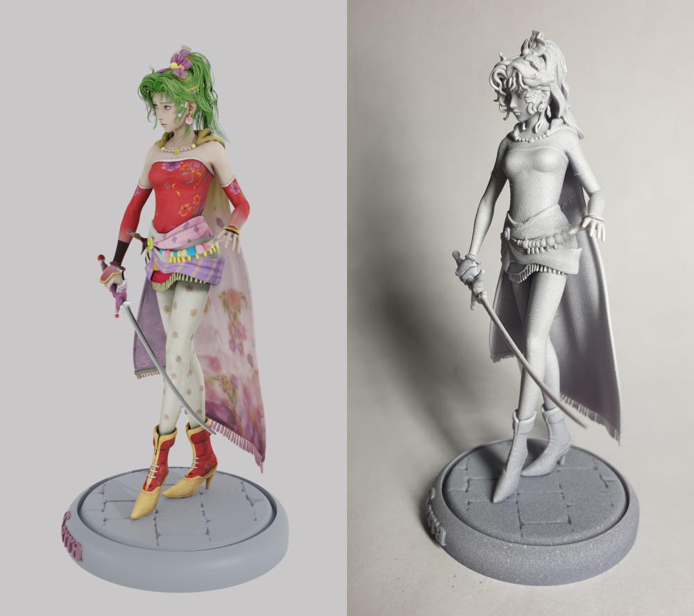 蒂娜 最终幻想3D打印模型