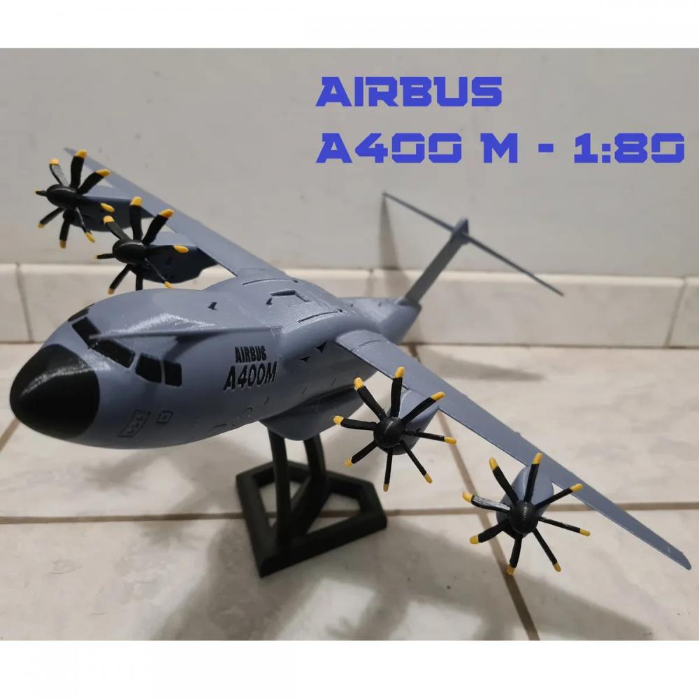 A400M 运输机3D打印模型