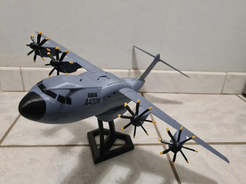 A400M 运输机3D打印模型
