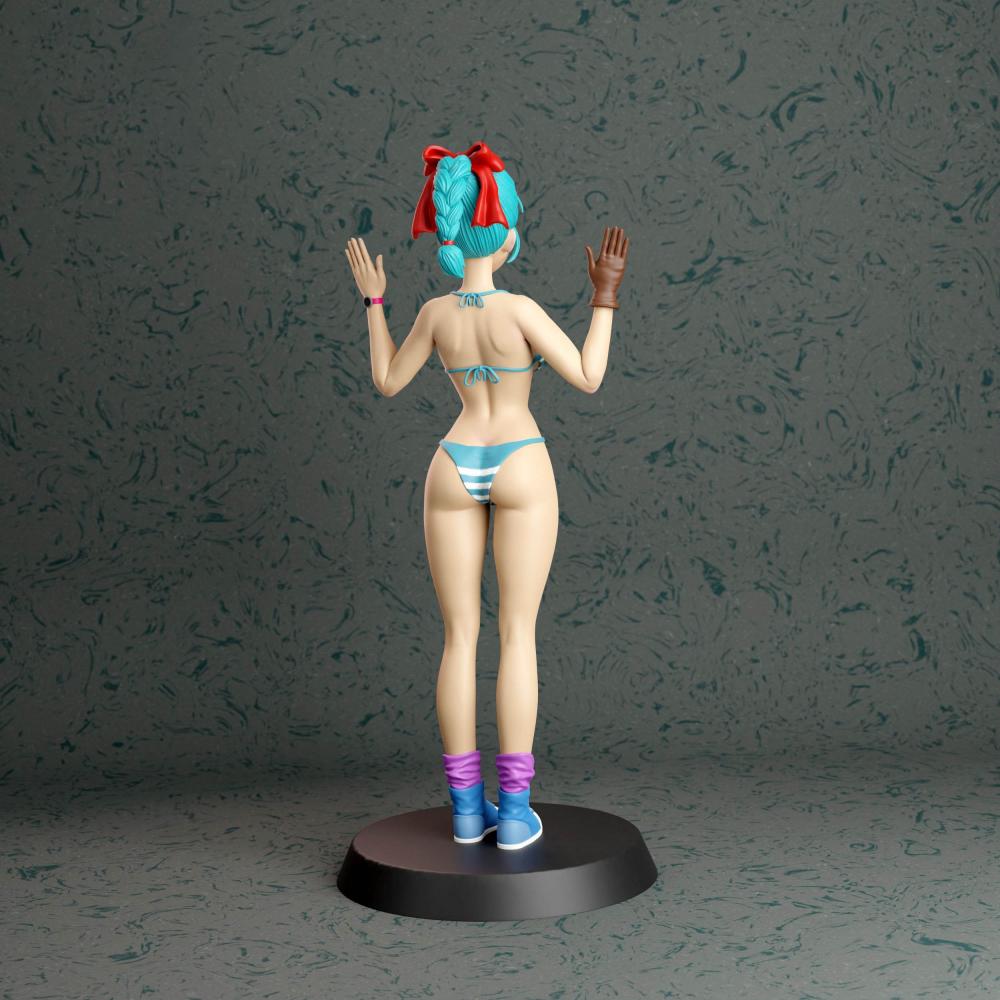 布尔玛 带内衣3D打印模型