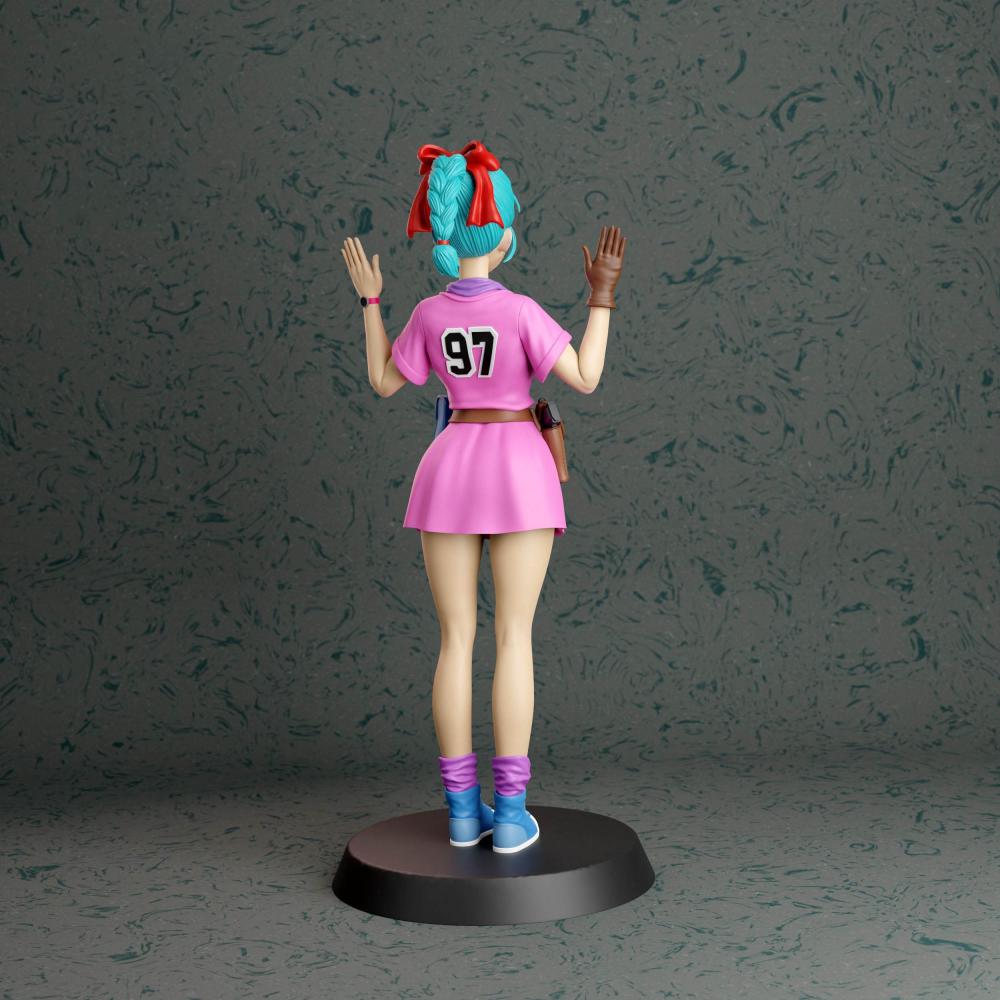 布尔玛 带内衣3D打印模型