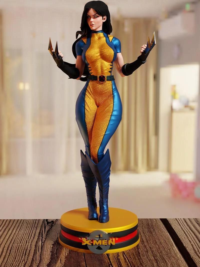 X-23 女金刚狼3D打印模型
