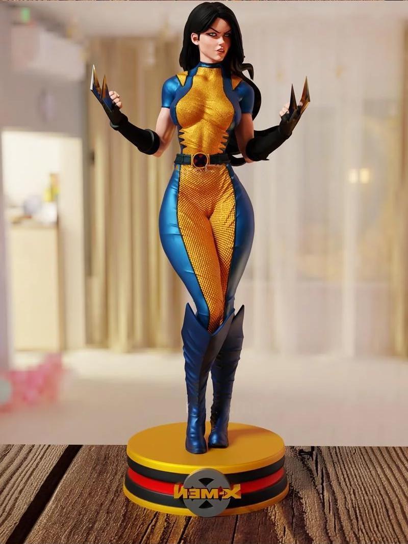 X-23 女金刚狼3D打印模型