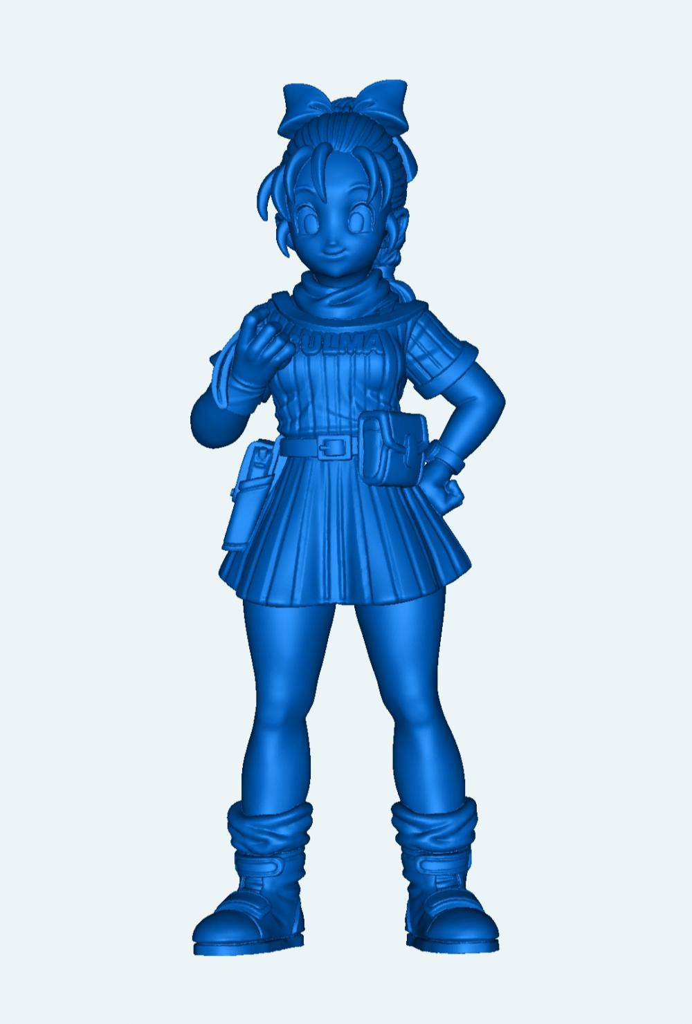 龙珠-布玛3D打印模型