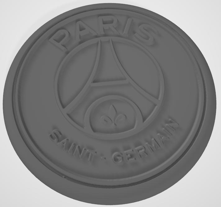 巴黎队徽3D打印模型