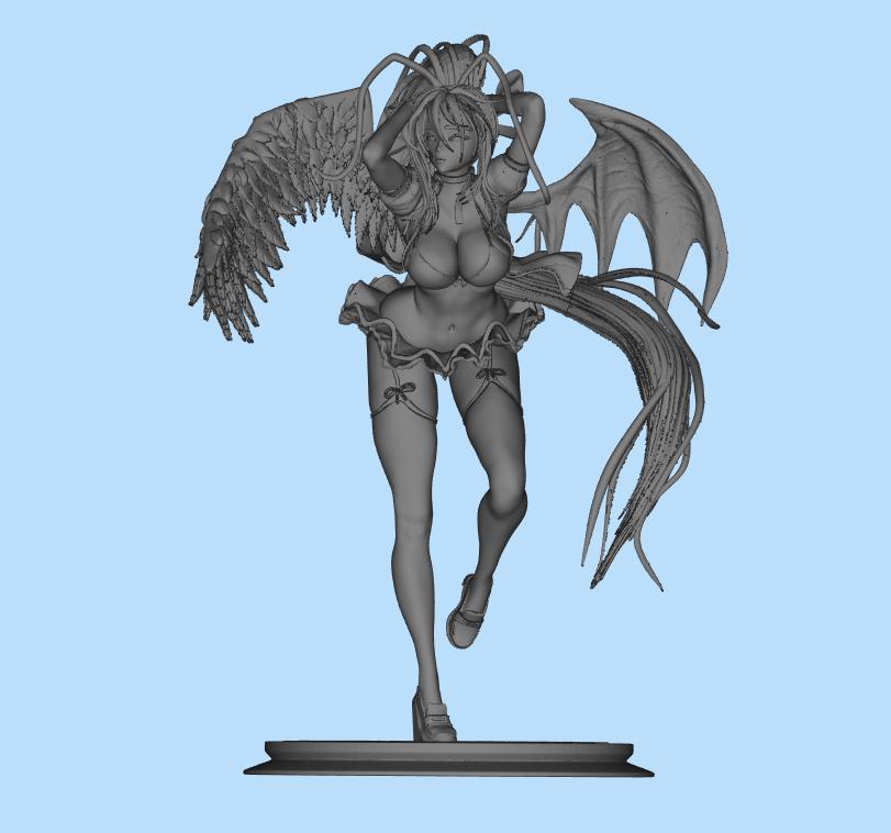 恶魔高校 莉雅丝3D打印模型
