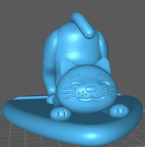 猫咪支架3D打印模型