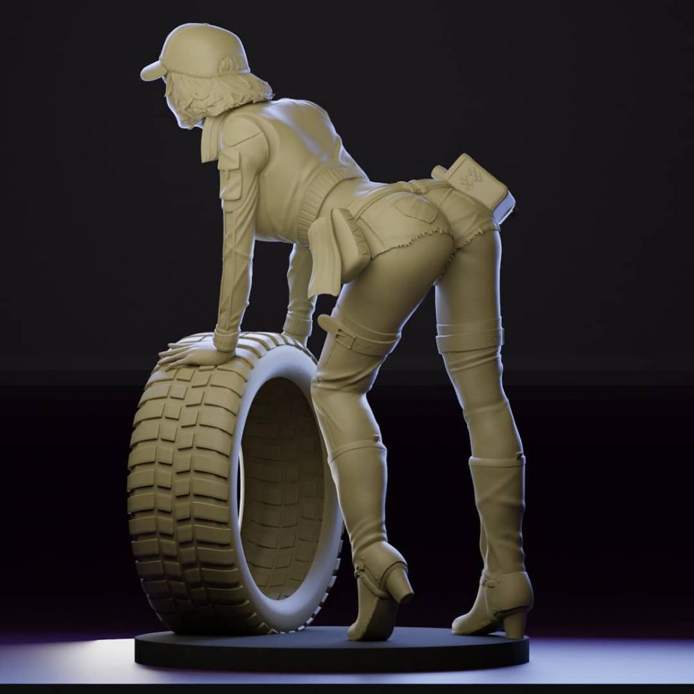 最终幻想 希德妮·奥拉姆3D打印模型