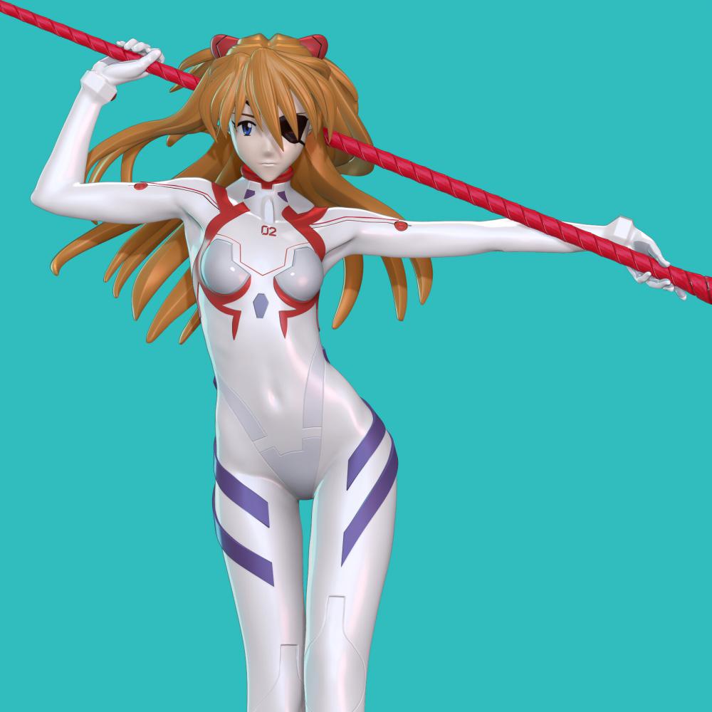 明日香 3D打印模型