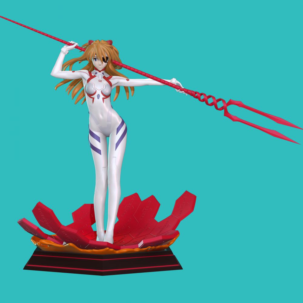 明日香 3D打印模型