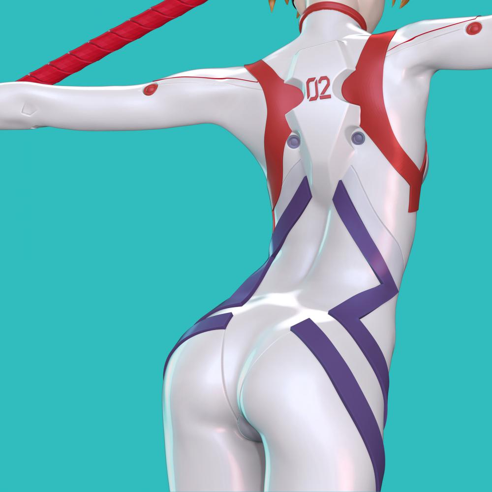 明日香 3D打印模型