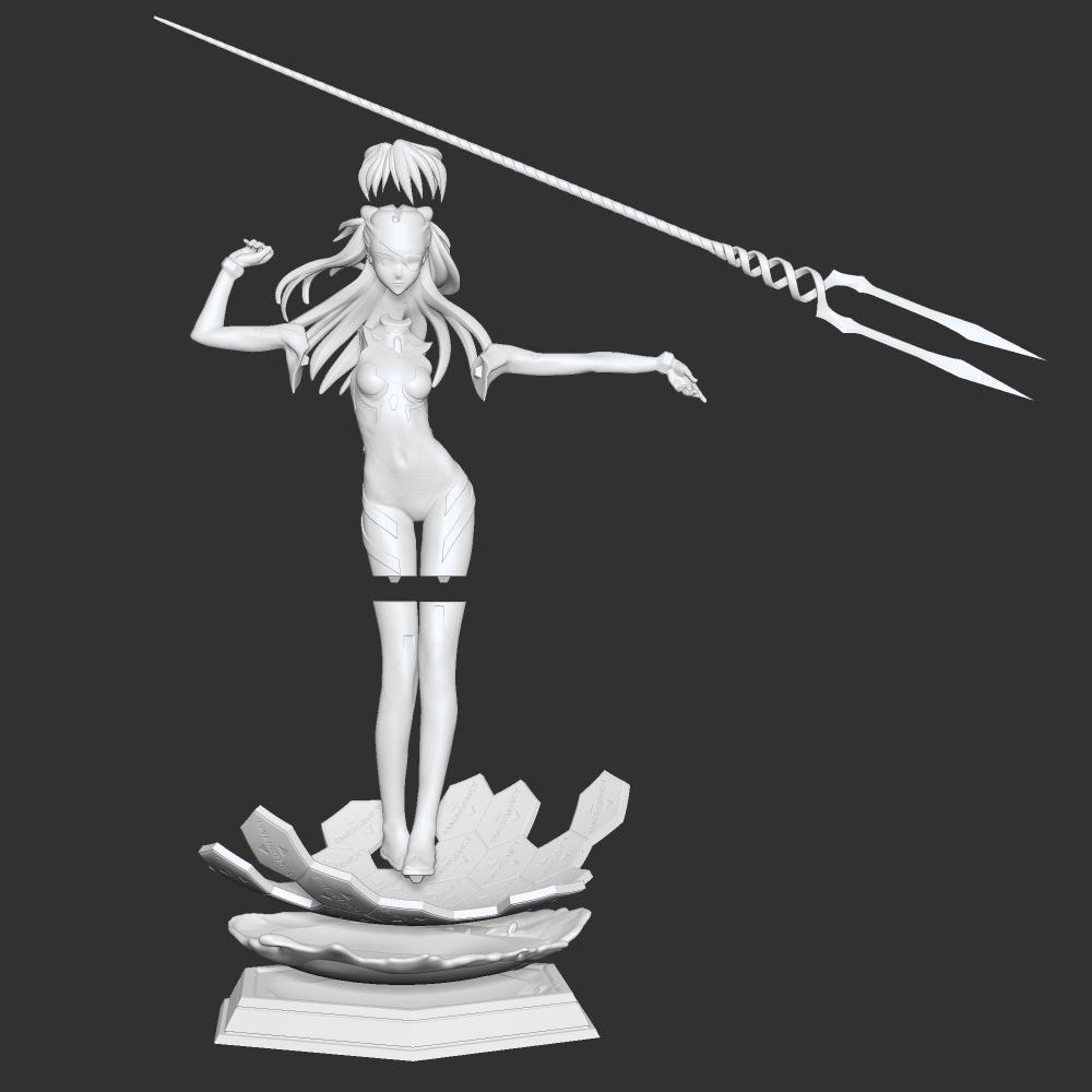 明日香 3D打印模型