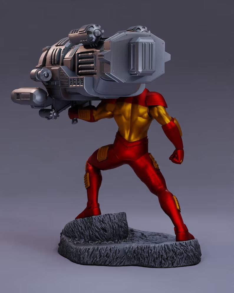 钢铁侠 漫畫版 MK13 等離子炮3D打印模型
