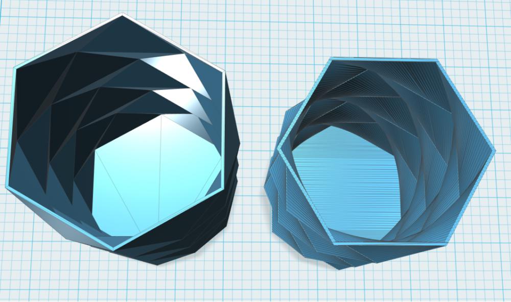 笔筒3D打印模型
